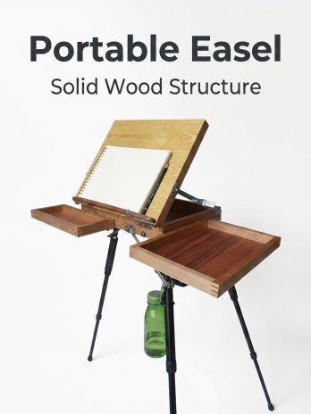 Elegant Solid Wood French Easel