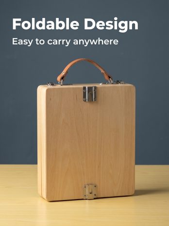 Premium Portable Wooden Sketch Box