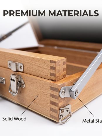 Elegant Solid Wood French Easel
